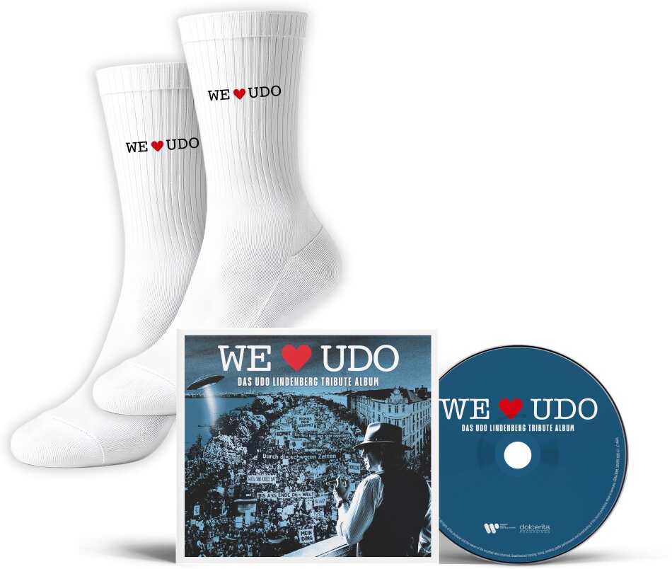 WE LOVE UDO - Das Udo Lindenberg Tribute Album + Socken