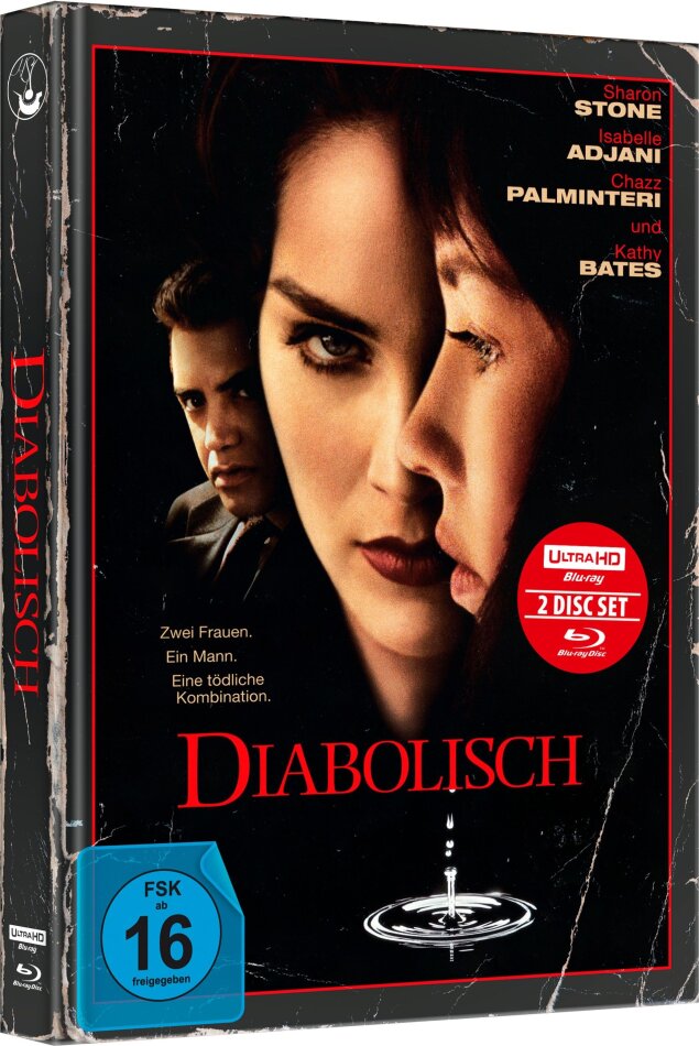 Diabolisch (1996) Limited Edition, Mediabook, 4K Ultra HD + Blu-ray