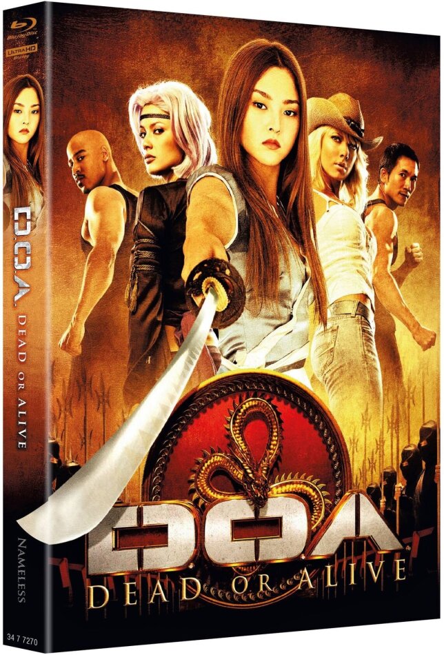 D.O.A. - Dead or Alive (2006) Cover B, Limited Edition, Mediabook, 4K Ultra HD + Blu-ray