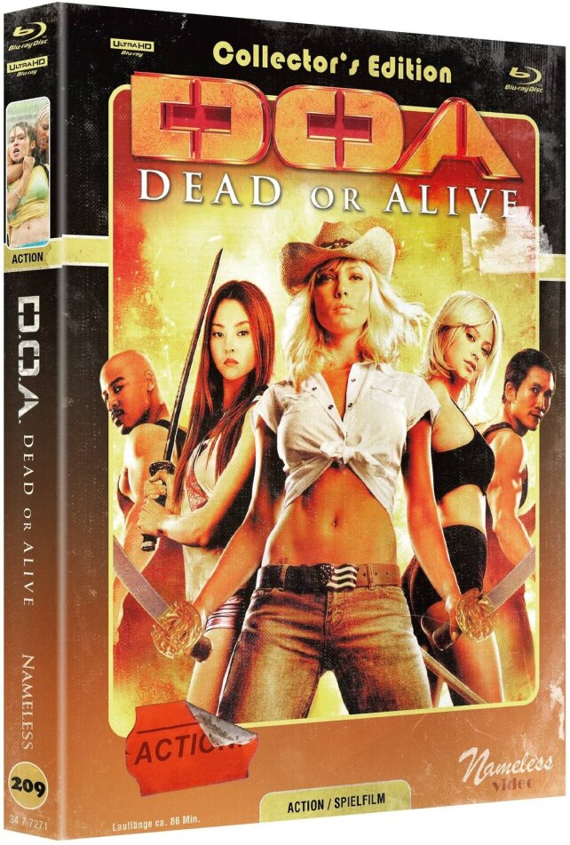 DOA: Dead or Alive (2006) Cover C, Limited Collector's Edition, Mediabook, 4K Ultra HD + Blu-ray