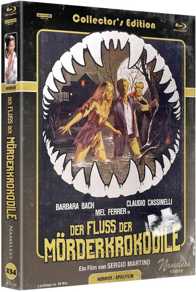 Der Fluss der Mörderkrokodile (1979) Cover C, Limited Collector's Edition, Mediabook, 4K Ultra HD + Blu-ray