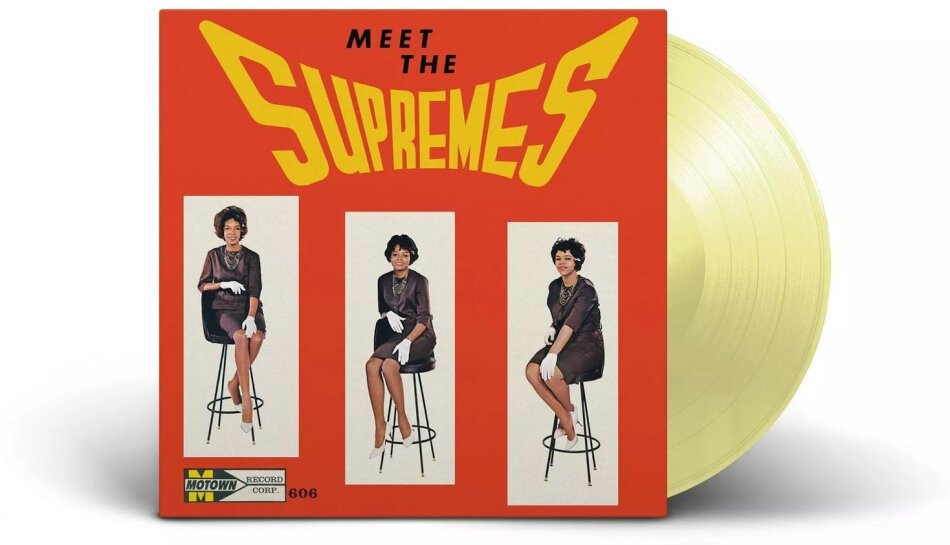 The Supremes - Meet The Supremes 2026 Reissue, Retail Exclusive, Motown, 140 Gramm, Sunshine Yellow Vinyl, LP