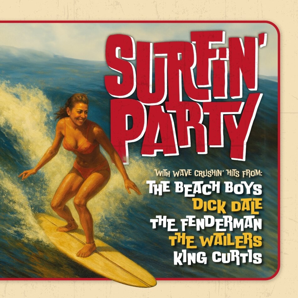 Surfin' Party Vinyl Passion, Edizione Limitata, Transparent Blue Vinyl, LP
