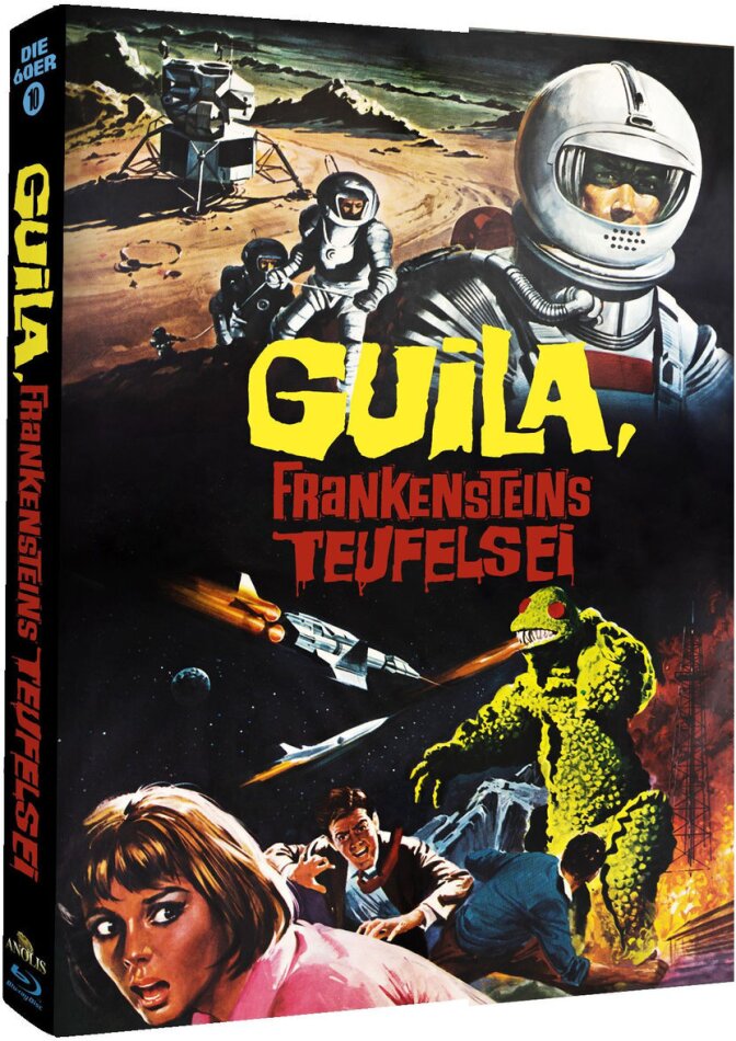 Guila, Frankensteins Teufelsei (1967) Cover D, Edizione Limitata, Mediabook, 2 Blu-ray