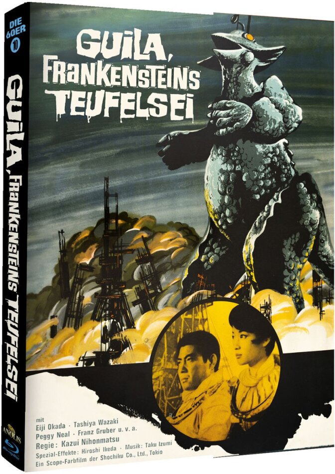 Guila, Frankensteins Teufelsei (1967) Cover C, Edizione Limitata, Mediabook, 2 Blu-ray