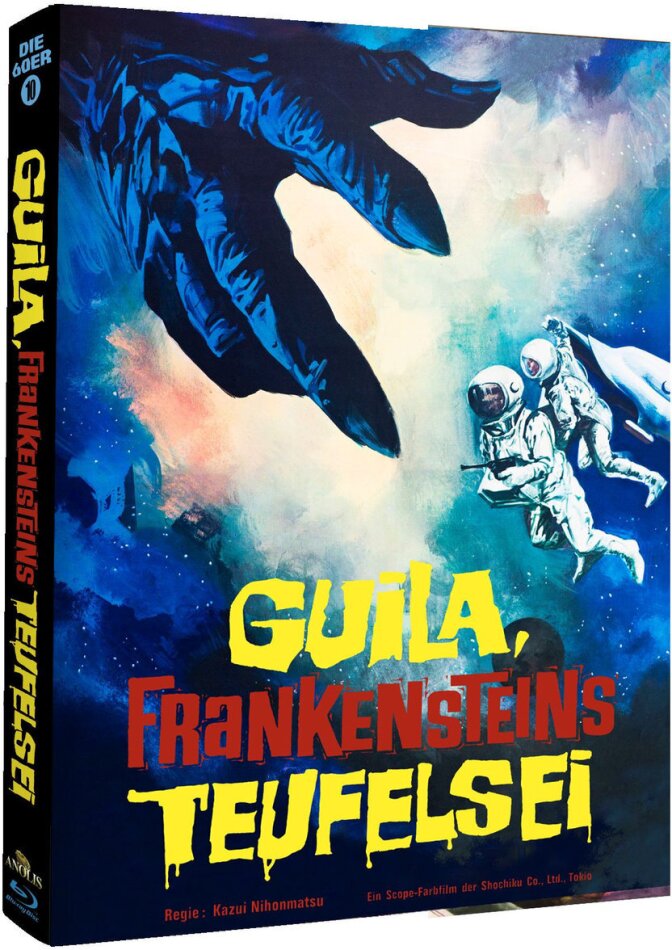 Guila, Frankensteins Teufelsei (1967) Cover E, Edizione Limitata, Mediabook, 2 Blu-ray