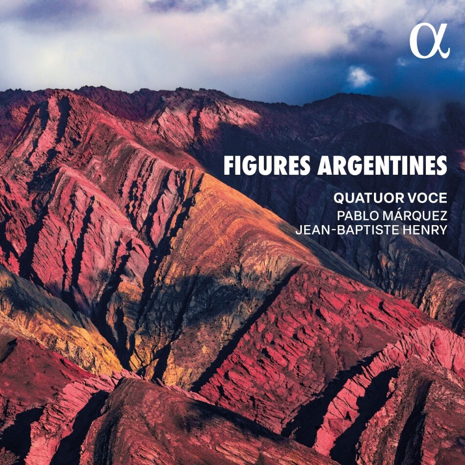 Quatuor Voce, Pablo Márquez & Jean-Baptiste Henry - Figures Argentines
