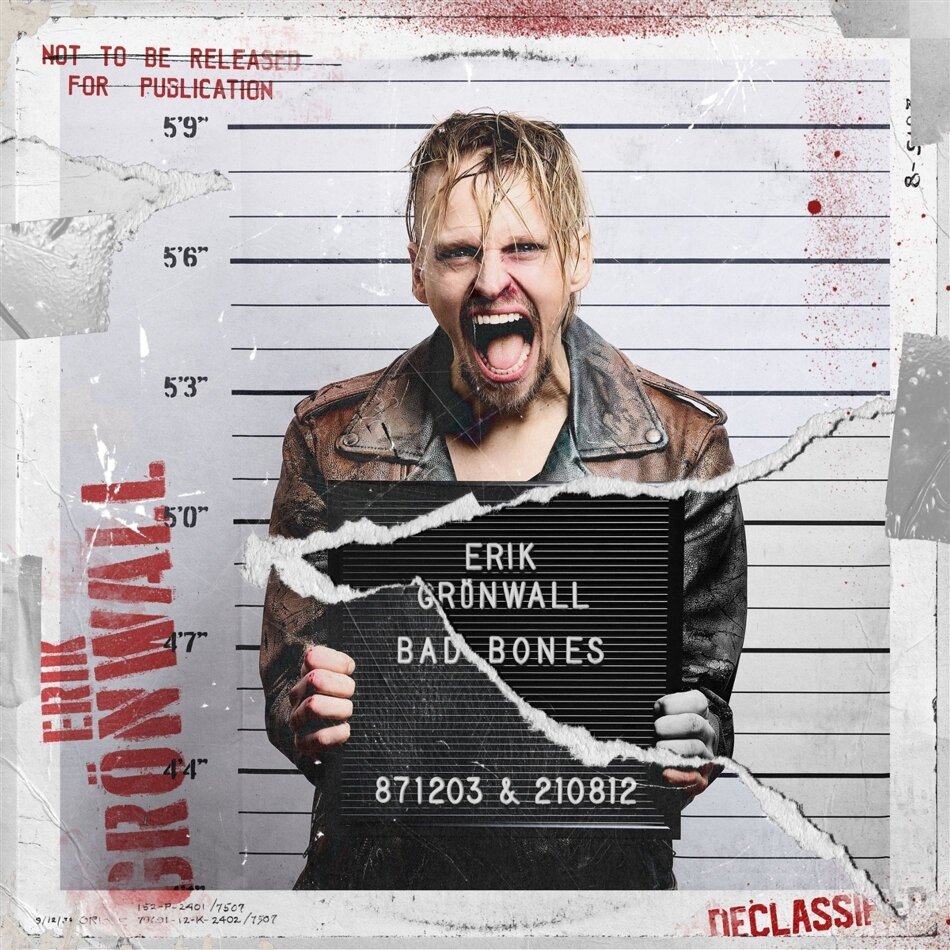 Erik Grönwall (ex Skid Row) - Bad Bones