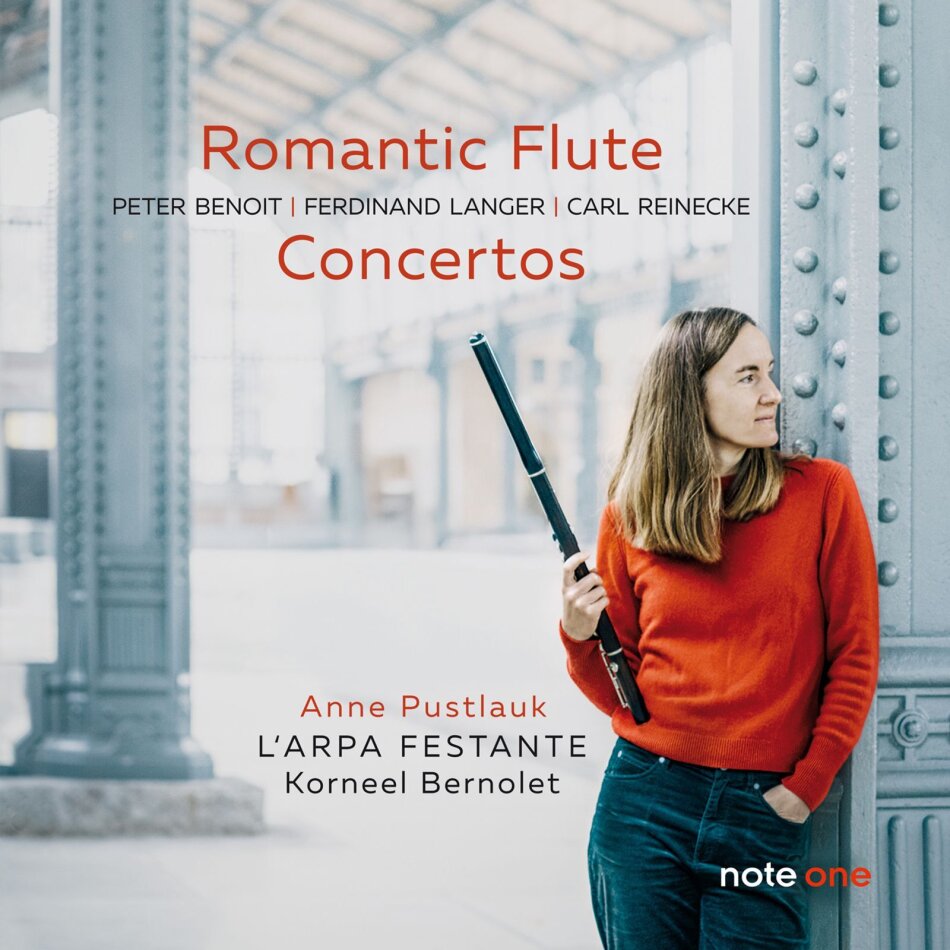 Peter Benoit (1834-1901), Ferdinand Langer, Carl Heinrich Reinecke (1824-1910), Korneel Bernolet, … - Romantic Flute Cons