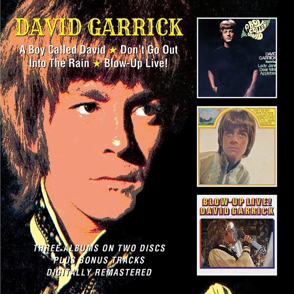 David Garrick - Boy Called David / Don't Go Out Into The Rain Bonustracks, 2 CD