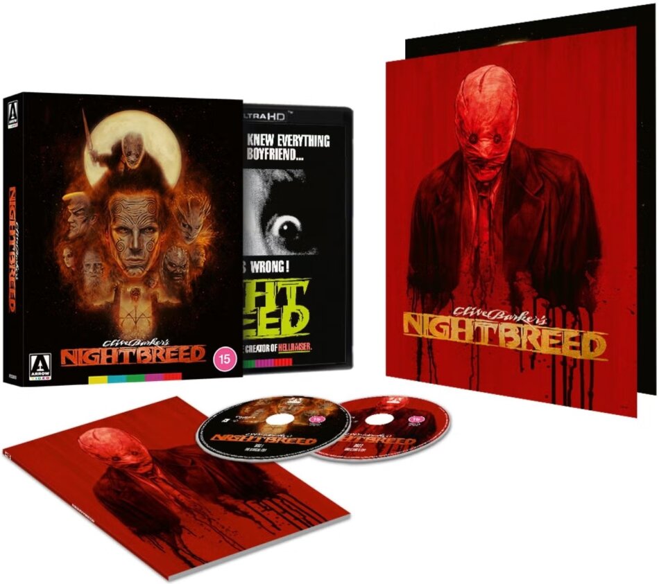 Nightbreed (1990) Director's Cut, Cinema Version, Limited Edition, Restored, 2 4K Ultra HDs