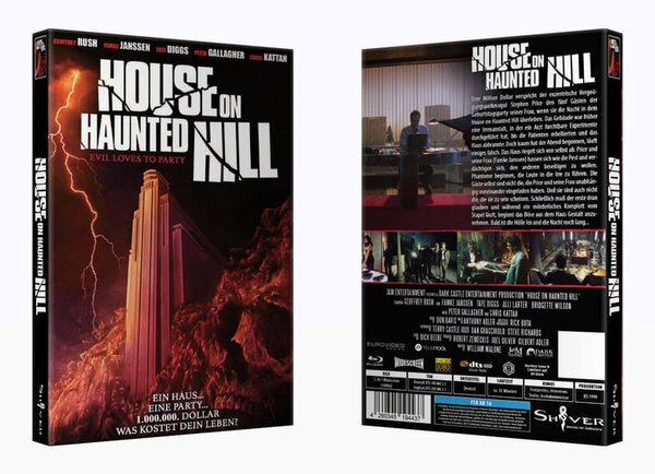 House on Haunted Hill (1999) Grosse Hartbox, Limited Edition