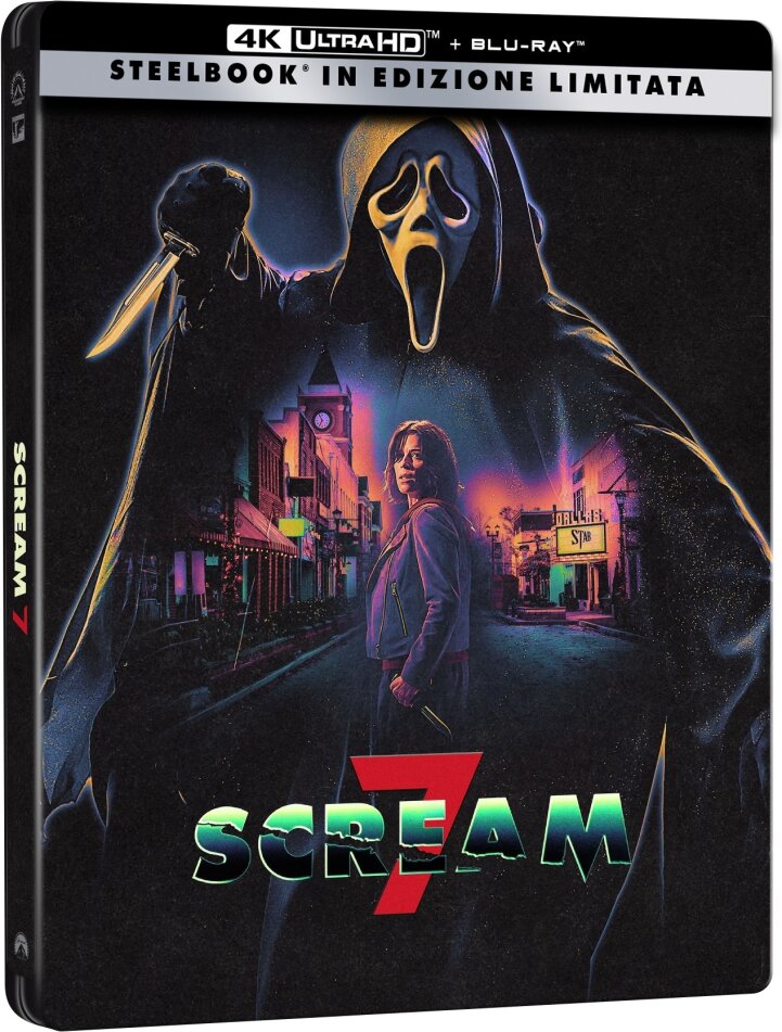 Scream 7 (2026) Edizione Limitata, Steelbook, 4K Ultra HD + Blu-ray