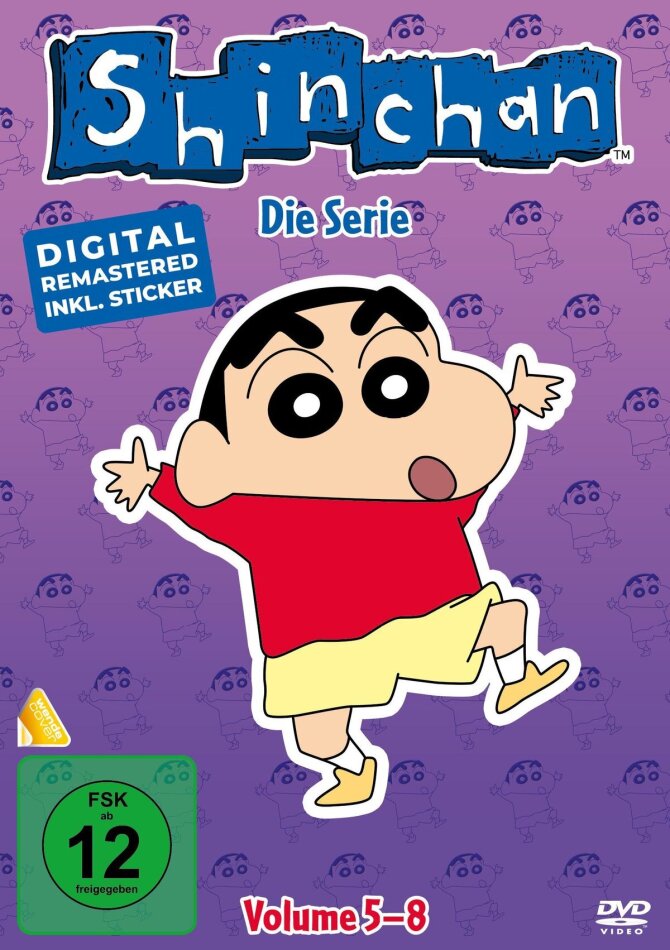 Shin Chan - Die Serie - Vol. 5-8 Limited Edition, Remastered, 4 DVDs