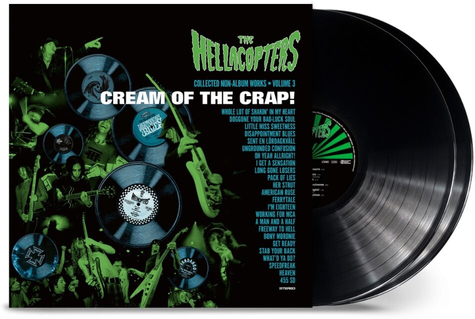 The Hellacopters - Cream Of The Crap! Collected Non-Album Works Vol. 3 Gatefold, 2nd Edition, 2 LPs