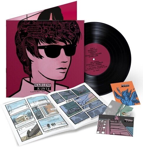 Marlene Kuntz - Il Vile (Illustrato) LP + Livre
