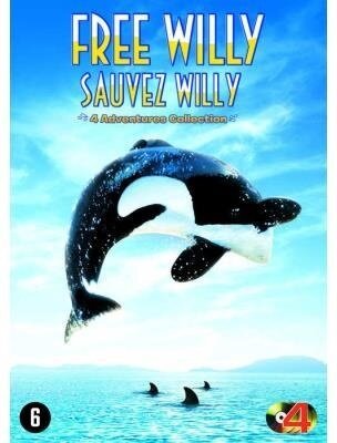 Free Willy / Sauvez Willy - 4 Adventures Collection 4 DVDs