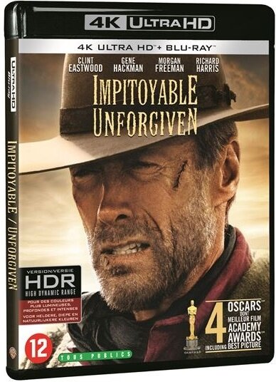 Impitoyable / Unforgiven (1992) 4K Ultra HD + Blu-ray