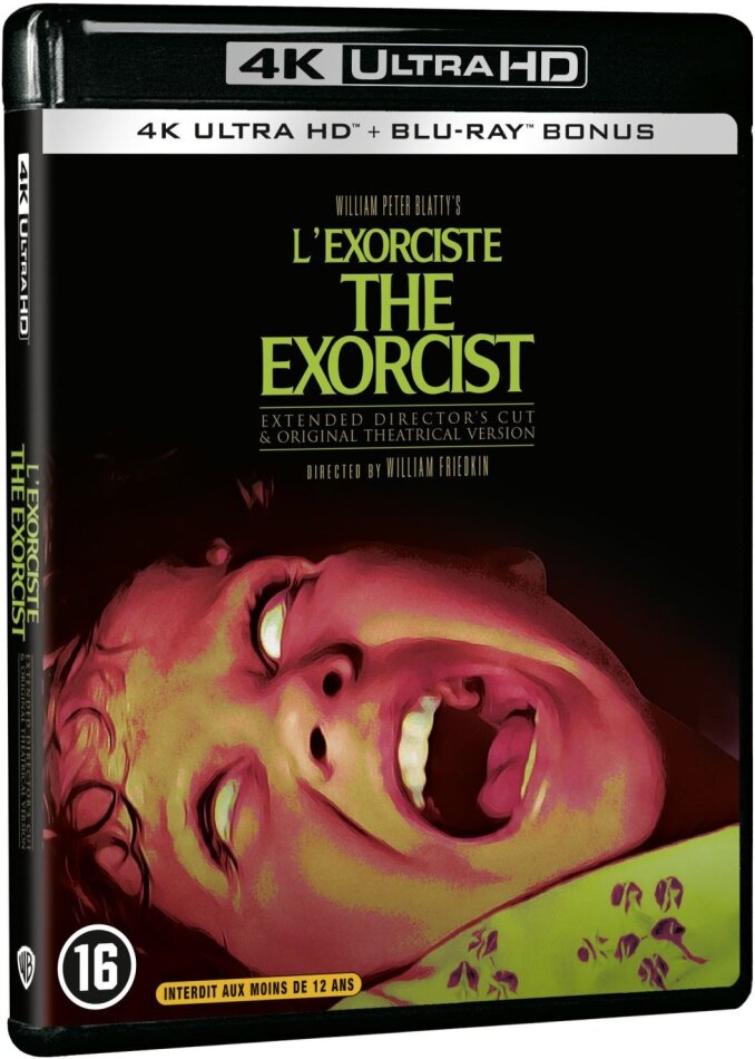 L'exorciste / The Exorcist (1973) Extended Director's Cut, Cinema Version, 4K Ultra HD + Blu-ray