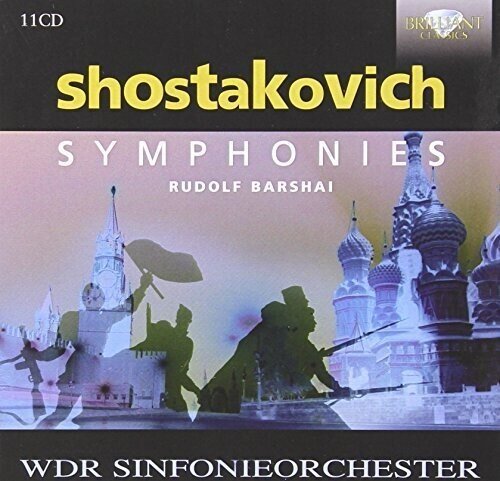 Dimitri Schostakowitsch (1906-1975), Rudolf Barshai & WDR Sinfonieorchester - Symphonies - (Complete Symphonies) 11 CDs
