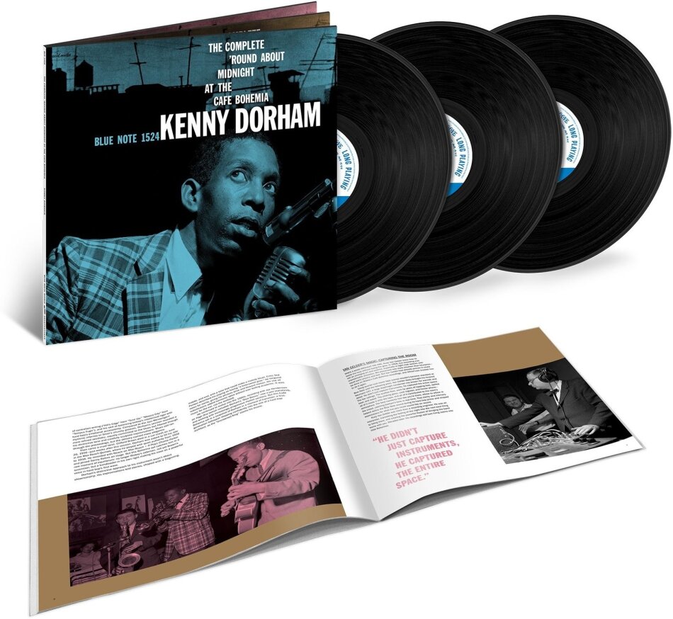 Kenny Dorham - The Complete Round Midnight At The Cafe Bohemia Blue Note Tone Poet Series, Triple Gatefold, 3 LPs