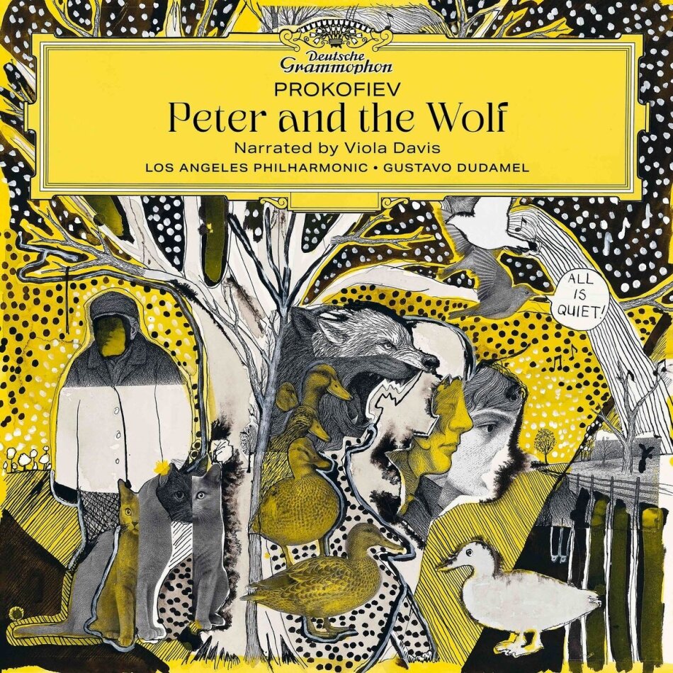 Serge Prokofieff (1891-1953), Gustavo Dudamel, Viola Davis & Los Angeles Philharmonic - Peter and the Wolf LP