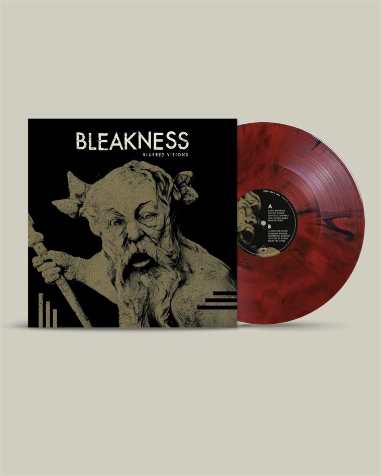 Bleakness - Blurred Visions Limited Edition, Red Marbled Vinyl, LP