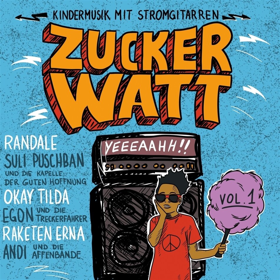 Zucker Watt - Kindermusik Mit Stromgitarren Vol.1 LP