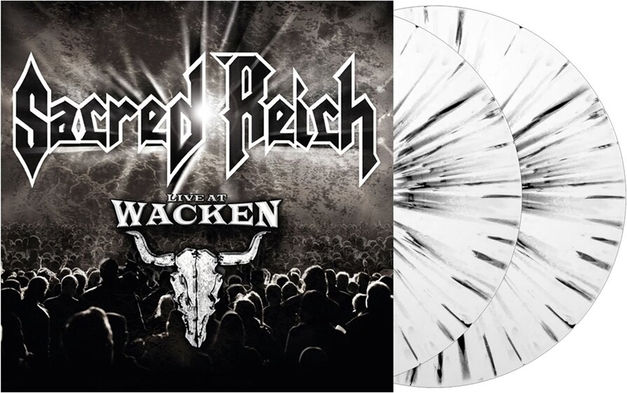 Sacred Reich - Live At Wacken Open Air 2026 Reissue, Black / White Vinyl, 2 LPs