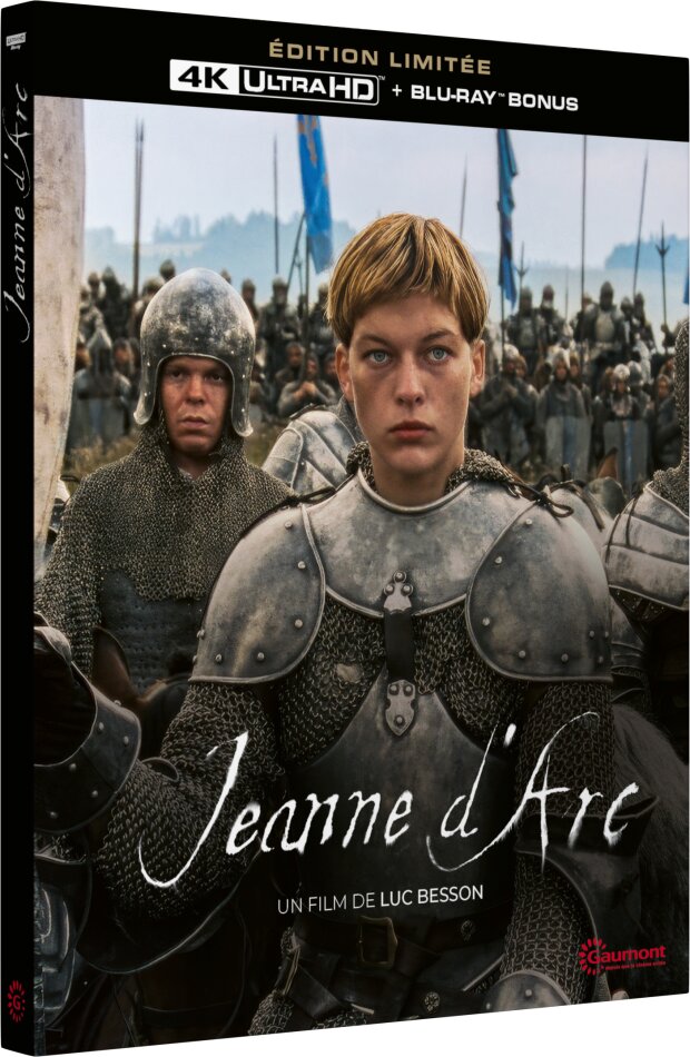 Jeanne d'Arc (1999) Édition Limitée, 4K Ultra HD + Blu-ray