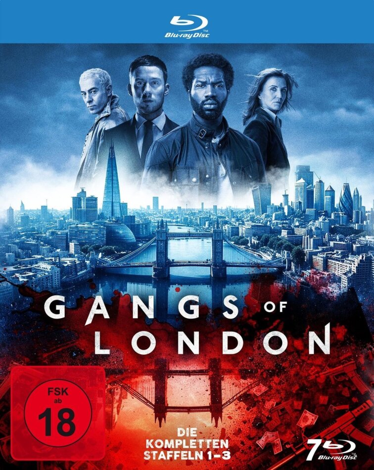Gangs of London - Staffel 1-3 7 Blu-rays