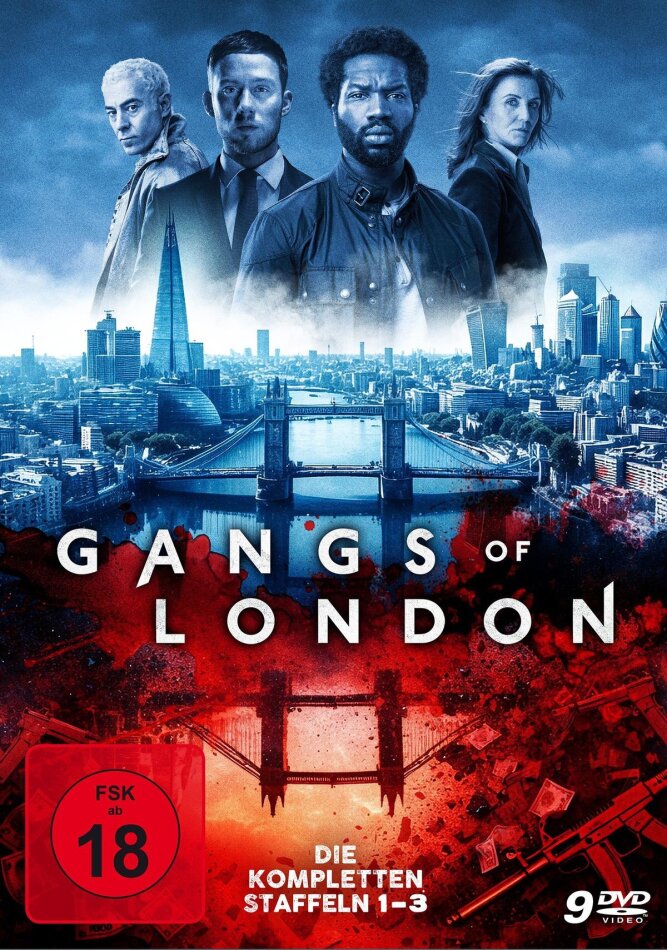 Gangs of London - Staffel 1-3 9 DVDs