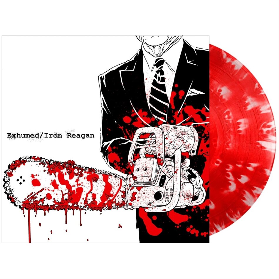 Exhumed & Iron Reagan - Split 12'' Colored, 12" Maxi