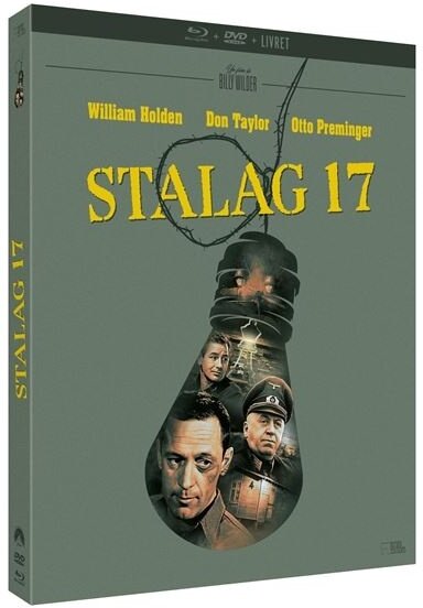 Stalag 17 (1953) livret, Limited Edition, Blu-ray + DVD