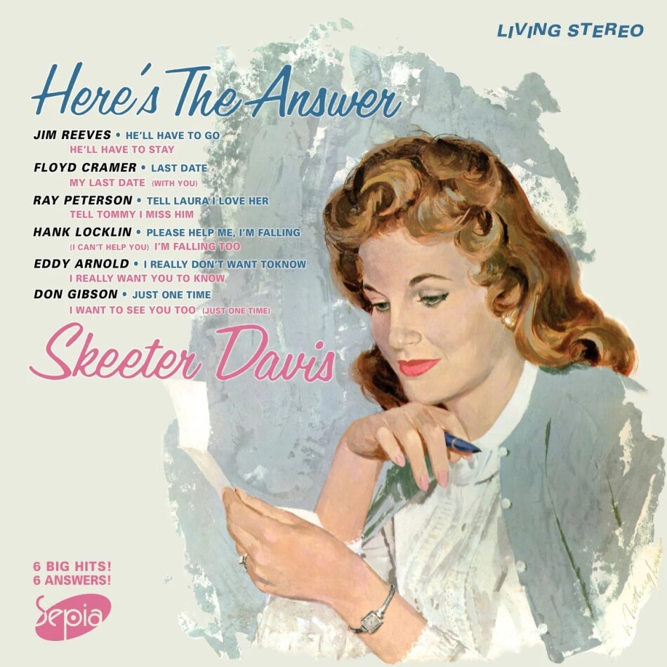 Skeeter Davis - Here's The Answer Bonustracks, Remastered, Colored, LP