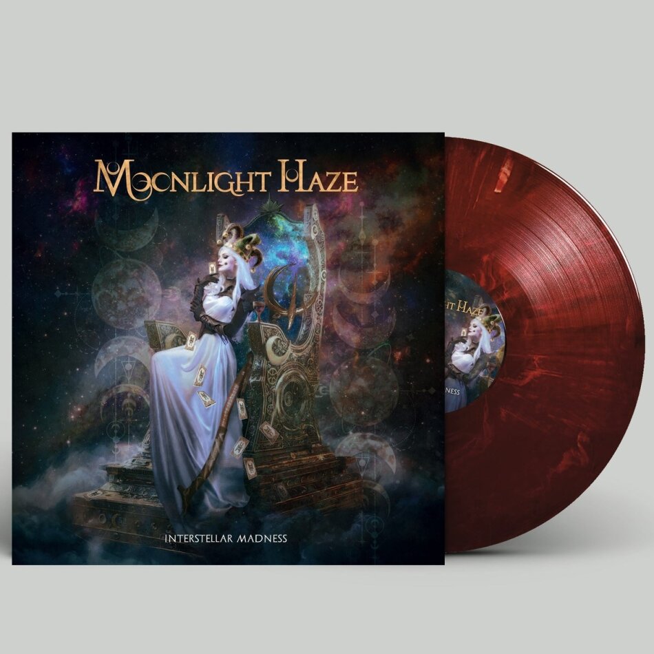 Moonlight Haze - Interstellar Madness Red Marble Vinyl, LP