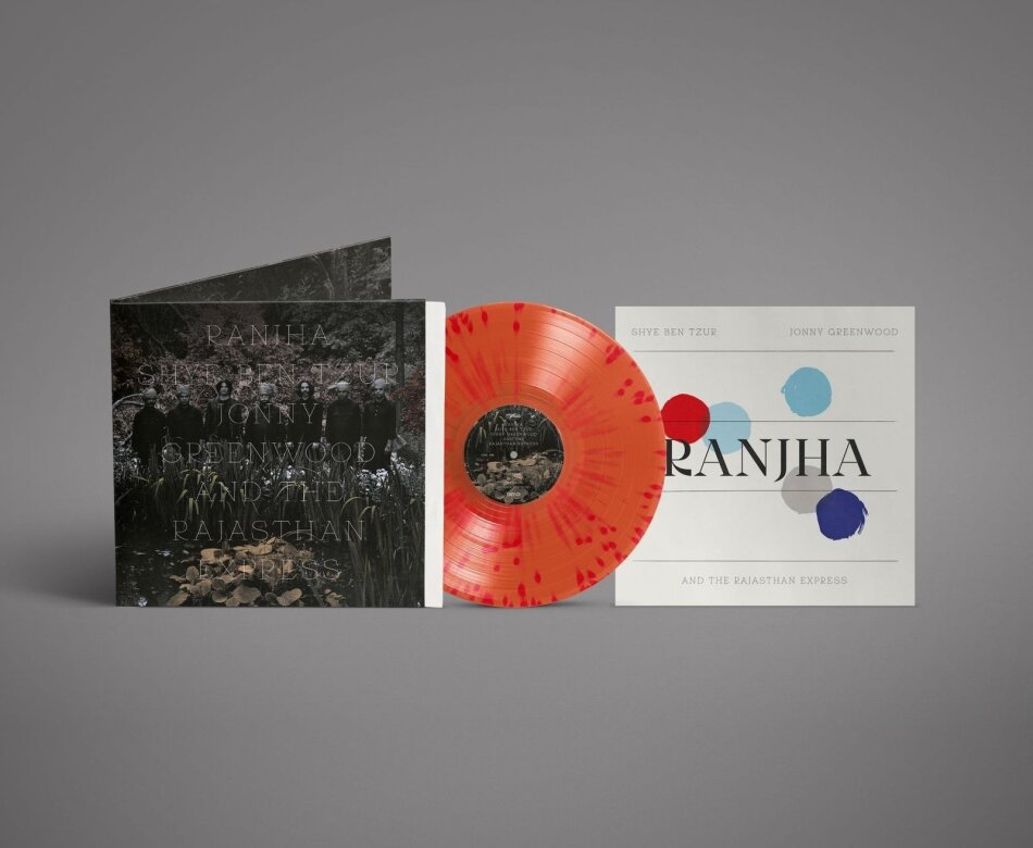 Shye Ben-Tzur, Jonny Greenwood (Radiohead) & Rajasthan Expres - Ranjha Orange Vinyl, LP