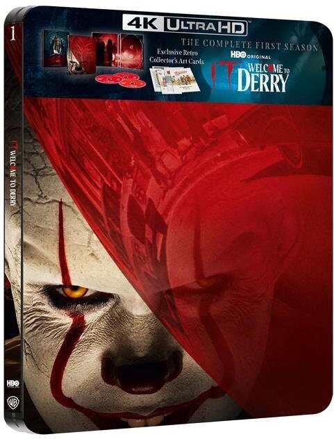 Welcome to Derry - Stagione 1 (2025) Limited Edition, Steelbook, 3 4K Ultra HDs