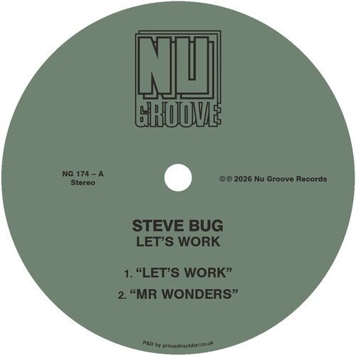 Steve Bug - Let's Work 12" Maxi