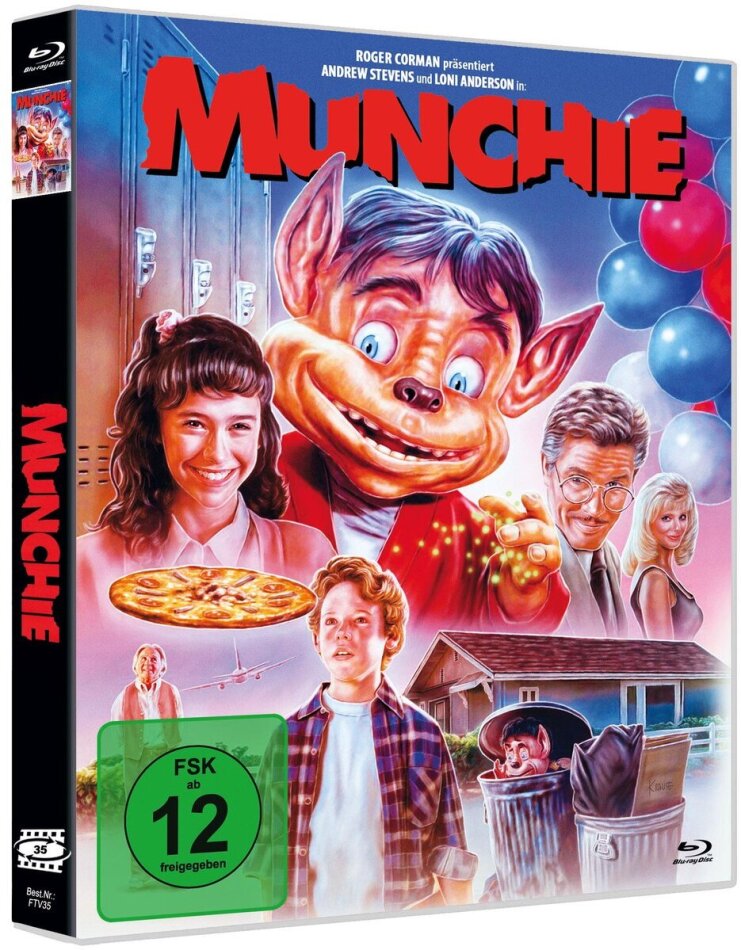 Munchie (1992) From The Vault, Cover B
