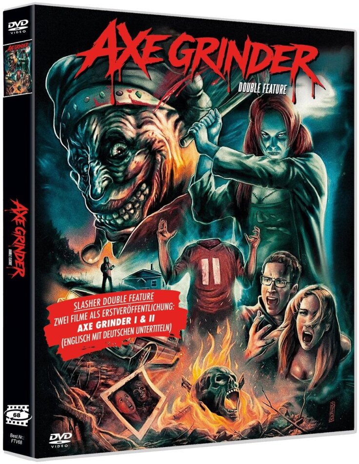 Axe Grinder 1 & 2 From The Vault, Cover A, Double Feature