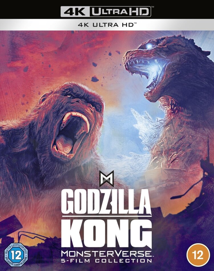 Godzilla Vs Kong 5-Film Collection 5 4K Ultra HDs