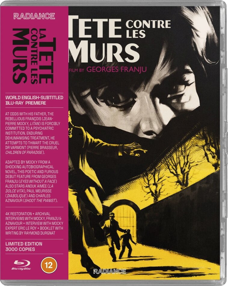La tête contre les murs (1959) Limited Edition, Restored