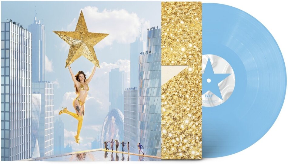 Ikkimel - POPPSTAR Gatefold, + Poster, 140 Gramm, Hellblaues Vinyl, LP