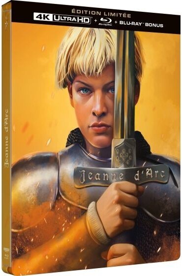Jeanne d'Arc (1999) Édition Limitée, Steelbook, 4K Ultra HD + 2 Blu-ray