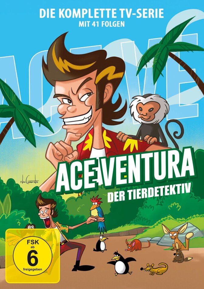 Ace Ventura - Der Tierdetektiv - Die komplette TV-Serie 6 DVDs