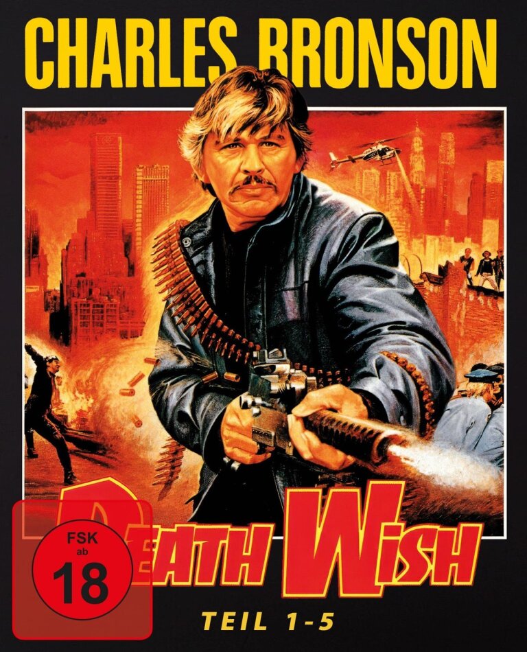 Death Wish 1-5 5 DVDs