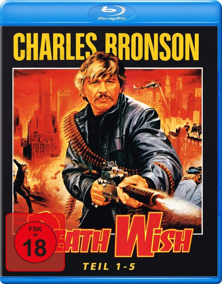 Death Wish 1-5 5 Blu-rays