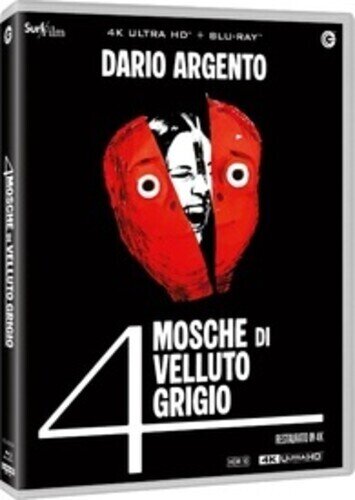 4 mosche di velluto grigio (1971) 4K Ultra HD + Blu-ray