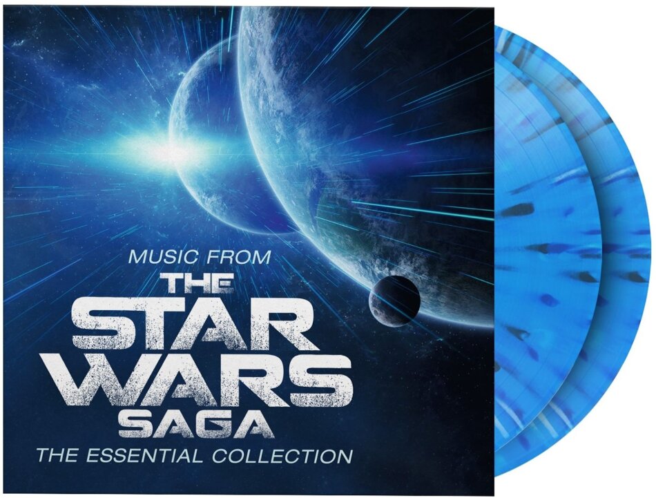 John Williams (*1932) (Komponist/Dirigent) & Robert Ziegler - Music From The Star Wars Saga - OST - Silva Screen 2026 Reissue, Music On Vinyl, Colored, 2 LP